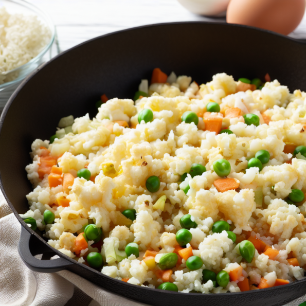 Keto Cauliflower Fried Rice